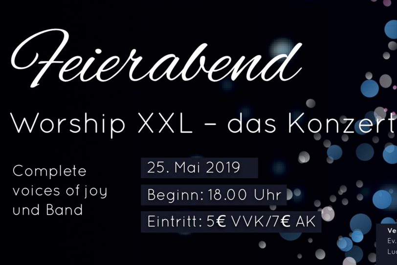 Feierabend Worship Konzert.