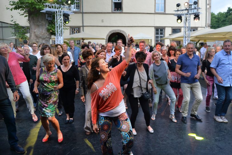Salsa Workshop mit Giulia Casella.