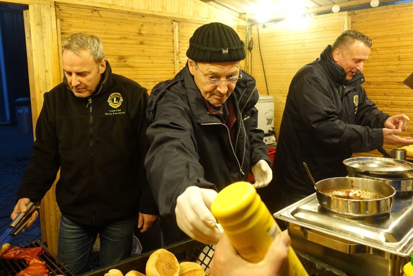 Eickeler Adventsmarkt der Lions Herne-Emschertal hatten am 8.12.2024 in ihr Weihnachtsdorf vor der Kulturbrauerei eingeladen.