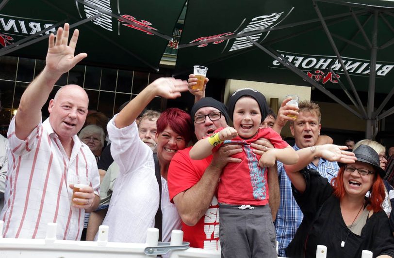 Der Kirmesumzug 2015.