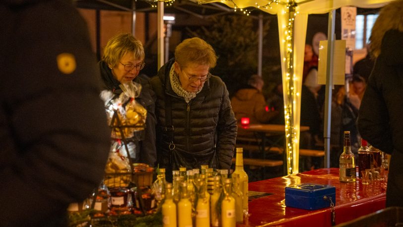 Das Weihnachtsdorf der Wanne-Eickeler Lions.