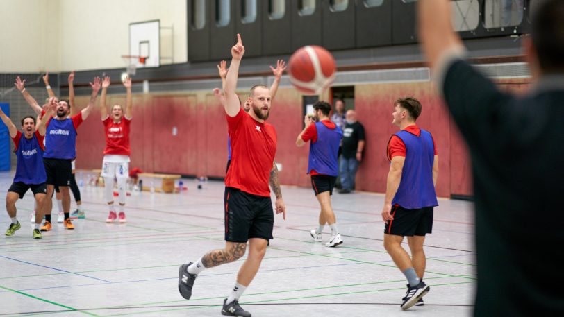 HTC Basketballerinnen spielen gegen die HEV Miners ein lockeres Basketballspiel am Mittwoch (8.9.2021). Die Basketballerinnen gewannen 39:33.