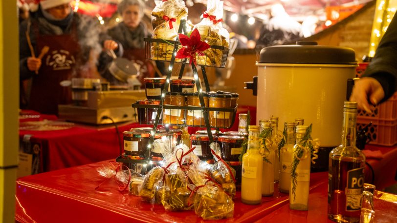 Das Weihnachtsdorf der Wanne-Eickeler Lions.