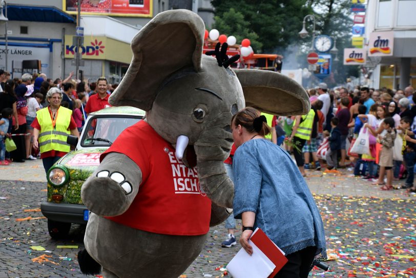 Der Kirmesumzug 2015.