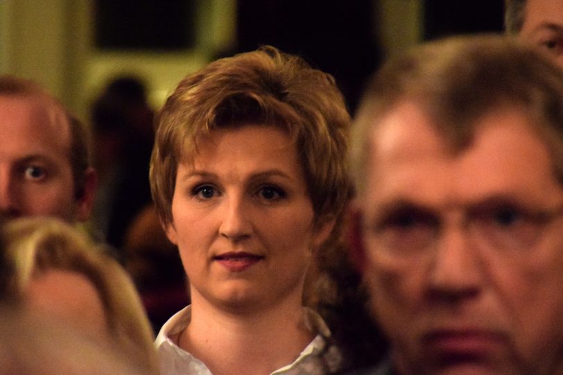 Kirsten Eink beim SPD-Neujahrsempfang am 14.1.2015 im Parkhaus.