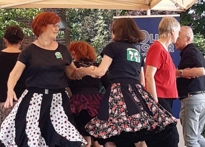 Square Dancer des Vereins Ladybird Twirlers Eickel.