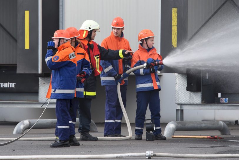 Jahresabschlussübung der Jugendfeuerwehr Herne