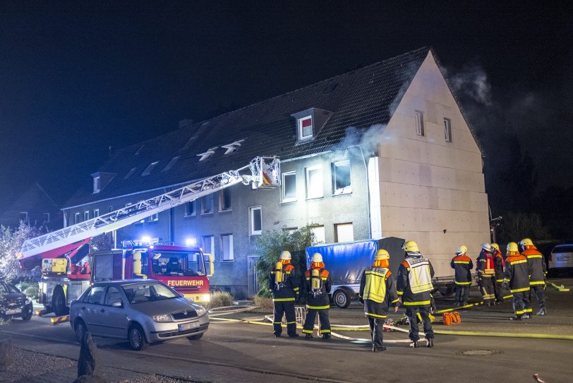 Wohnungsbrand an der Straße Im Emscherbruch.