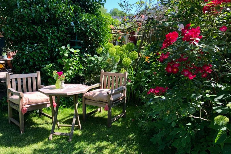 Der Garten der Familie Wild-Wittrock.