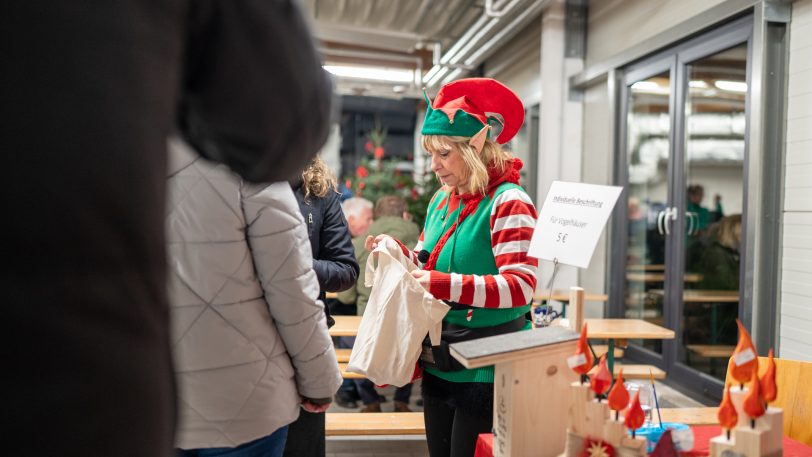 Der wewole-Adventsmarkt auf dem Gelände der Gärtnerei und Floristik an der Nordstraße lud an zwei Tagen zum Stöbern nach Geschenkideen ein.