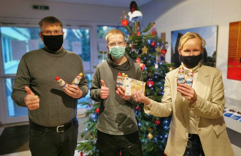Nikolausaktion der Piratenpartei.