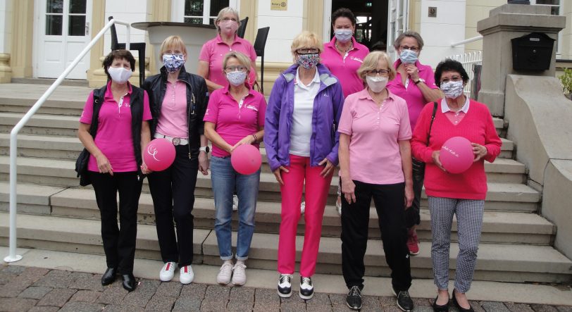 Golfen für Pink Ribbon Deutschland.