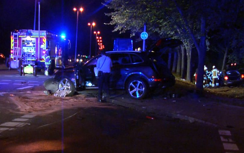 Unfall an der Kreuzung Dorstener/Berliner-Straße.