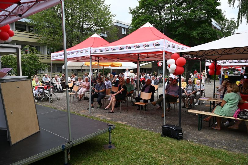 Else-Drenseck-Seniorenzentrum veranstaltete anlässlich des 50-jährigen Jubiläums ein Sommerfest.