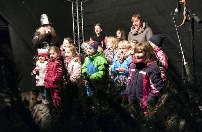 Der Mond-Weihnachtsmarkt 2015.