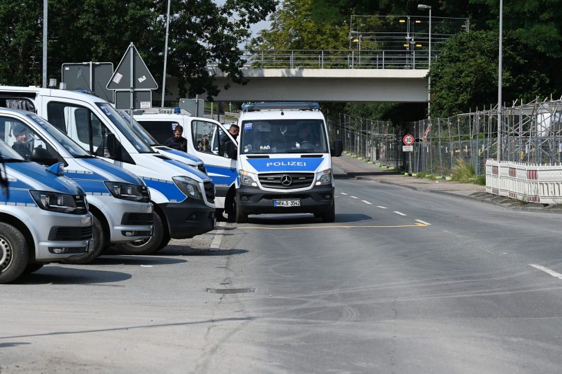 Gas is Over-Demo von Klimaaktivisten