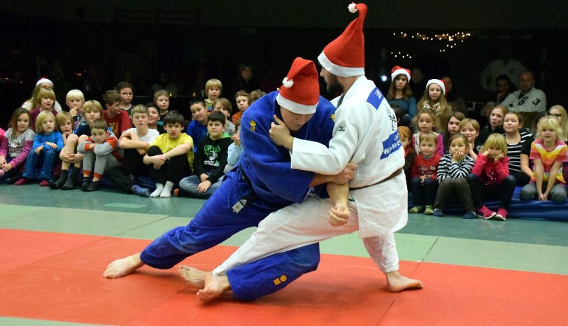 Weihnachtsfeier der Nachwuchsabteilung der DSC-Judokas.