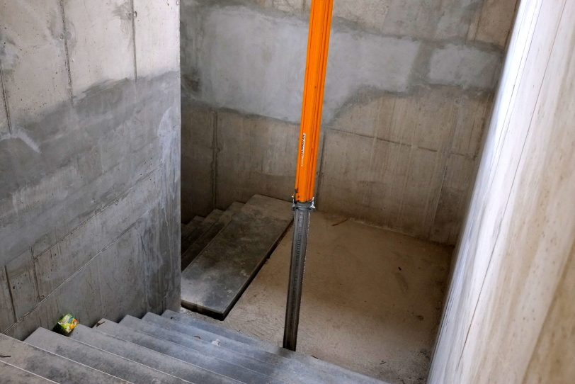 Baufortschritt des Kauflandgebäudes am Glückaufplatz in Wanne.