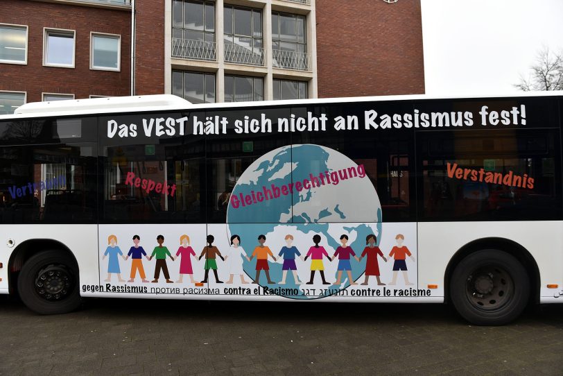 Das Projekt Antirassismus-Bus in Herten.