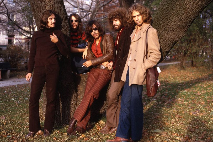 Steppenwolf beim Fotoshooting 1969 in München.