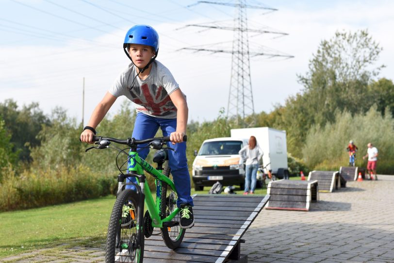 Eröffnung der Mountainbike-Strecken auf den Halden Hoheward und Hoppenbruch.