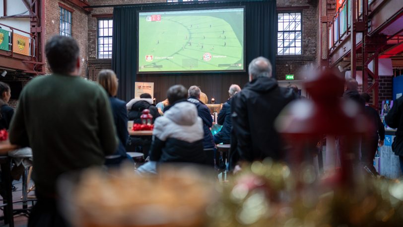 Finale der GG Open in den Flottmann-Hallen am Donnerstag (21.12.2023). Gespielt wurde "EA FC 24", Sieger wurde das Team von "Rölle 1923".