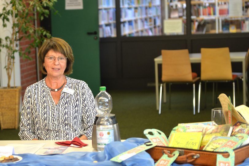 Ingrid von der Weppen, Leiterin der Stadtbibliothek.