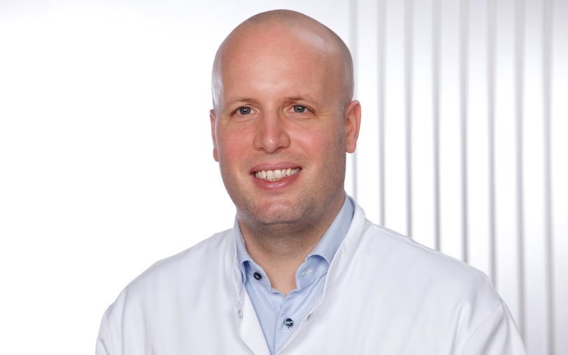 Dr. Dominic Mühlberger, Chefarzt der Klinik für Gefäßchirurgie des Marien Hospital Herne.