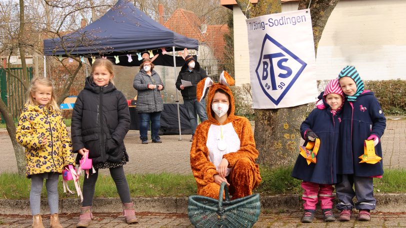 Viele glückliche Kinder gab es bei der Osteraktion vom TV Börnig-Sodingen mit Drive-In.