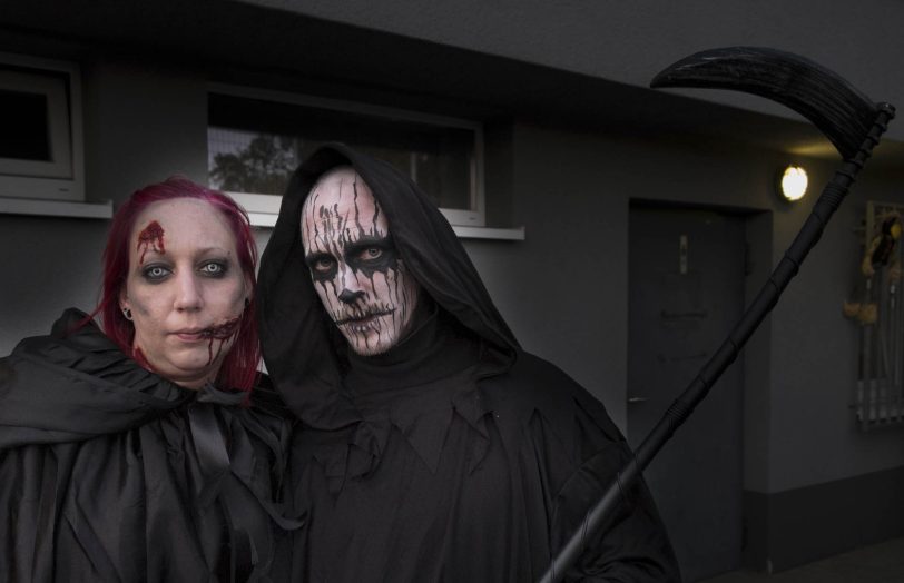Halloween-Lichterfest in den Wanner Stadtgarten