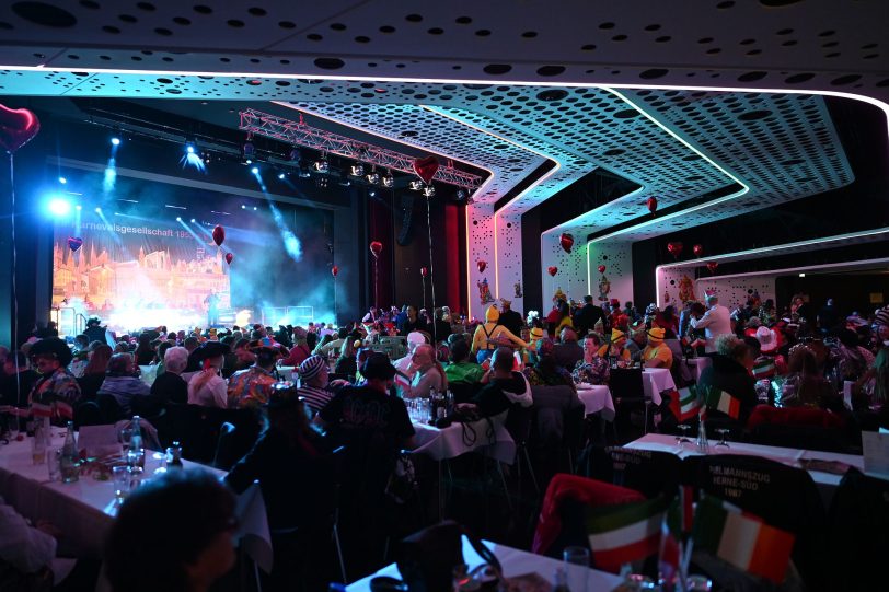 Beste Karnevals-Stimmung bei der großen Prunksitzung.