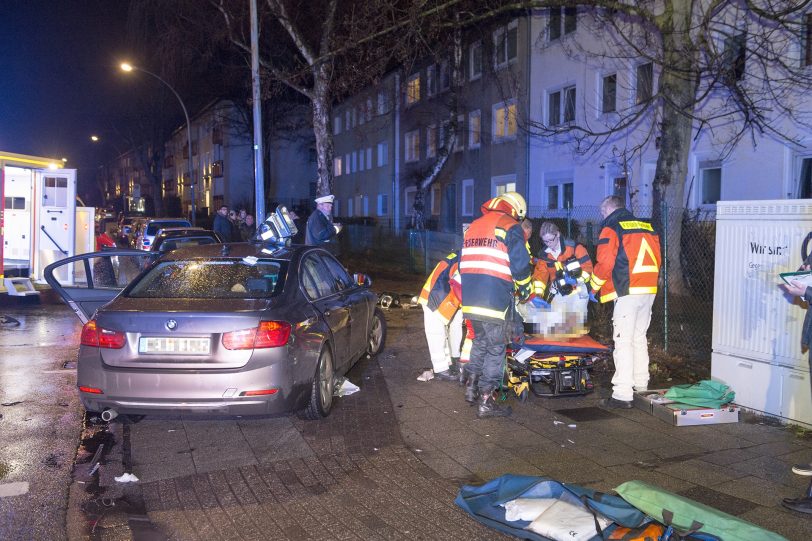 Unfall Holsterhauser Straße.