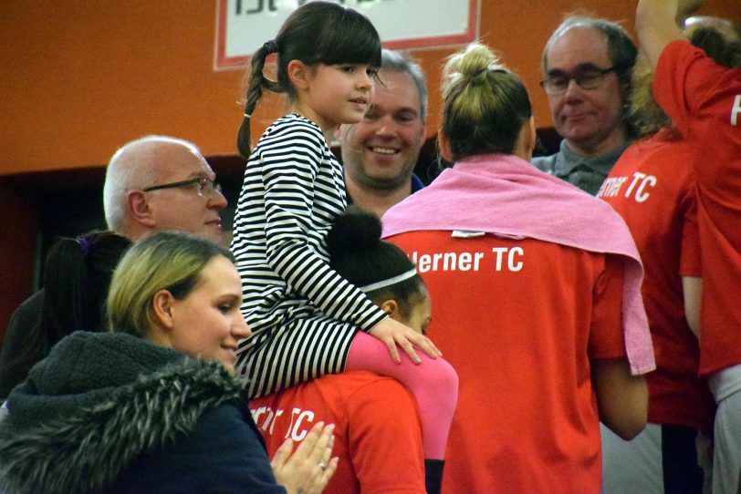 Nach dem Spiel.