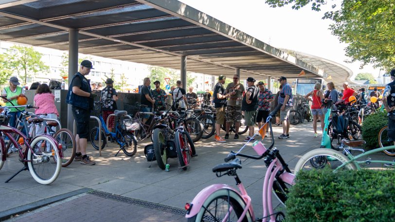 Die Gruppe „Bikelife“ um Christian Joswig hat es wieder getan: Am Samstag (20.7.2024) trafen sich die Cruiser am Herner Bahnhof, um wie immer traditionell im Sommer Spenden für das Lukas Hospiz einzusammeln.