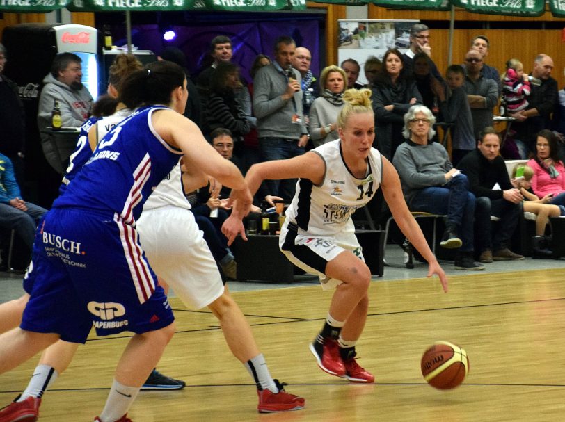 herner TC - SV Halle Lions 67:55 (43:27) am 24.1.2015 in der MCG-Arena.