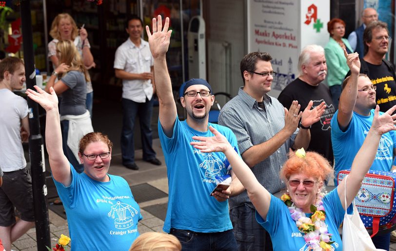 Der Kirmesumzug 2015.