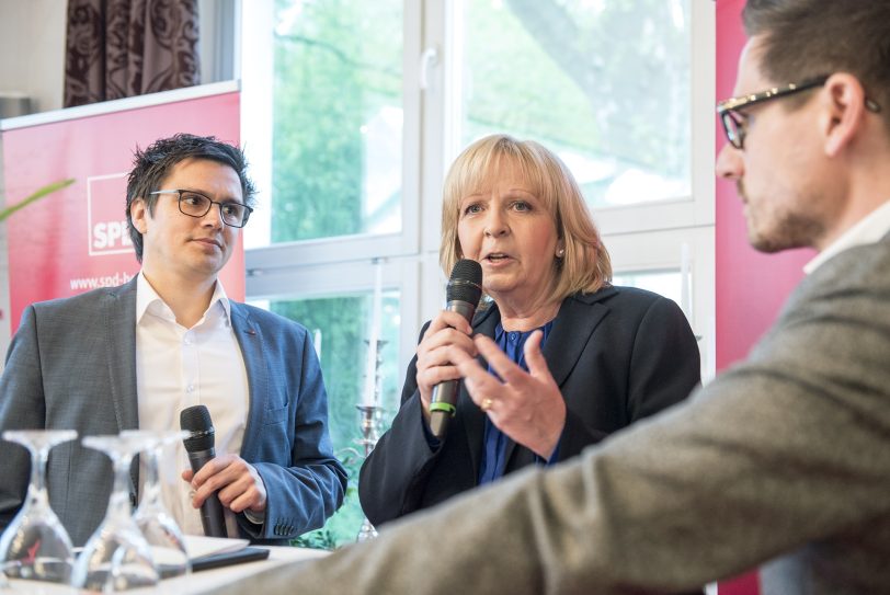 Ministerpräsidentin Hannelore Kraft in Herne.