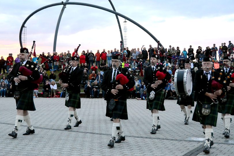 Rhine Area Pipes and Drums auf der Halde Hoheward