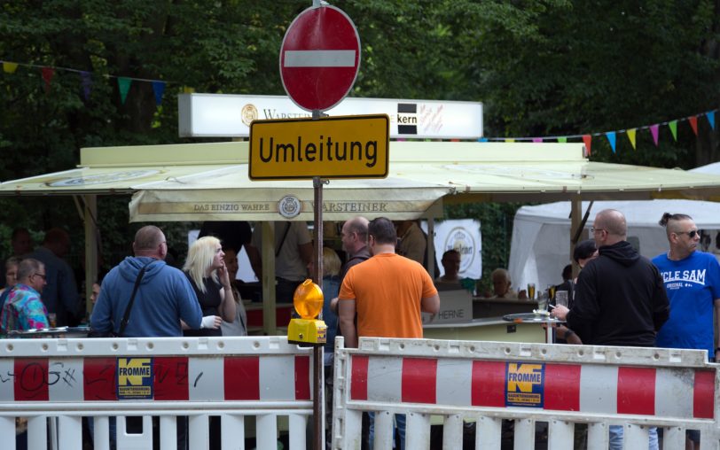 Das ökumenische Brückenfest in Bickern 2017.