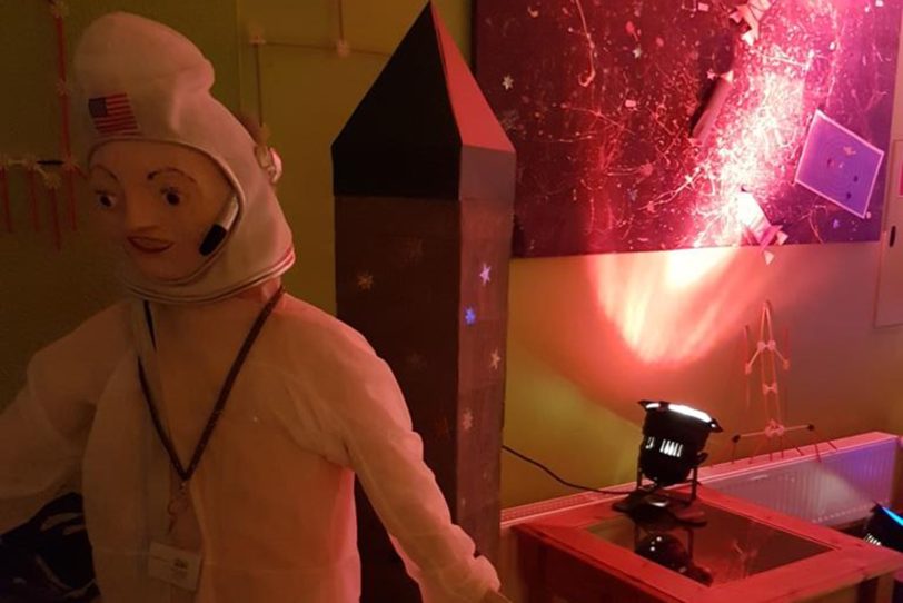 Weltraum-Nacht im Ev. Familienzentrum.