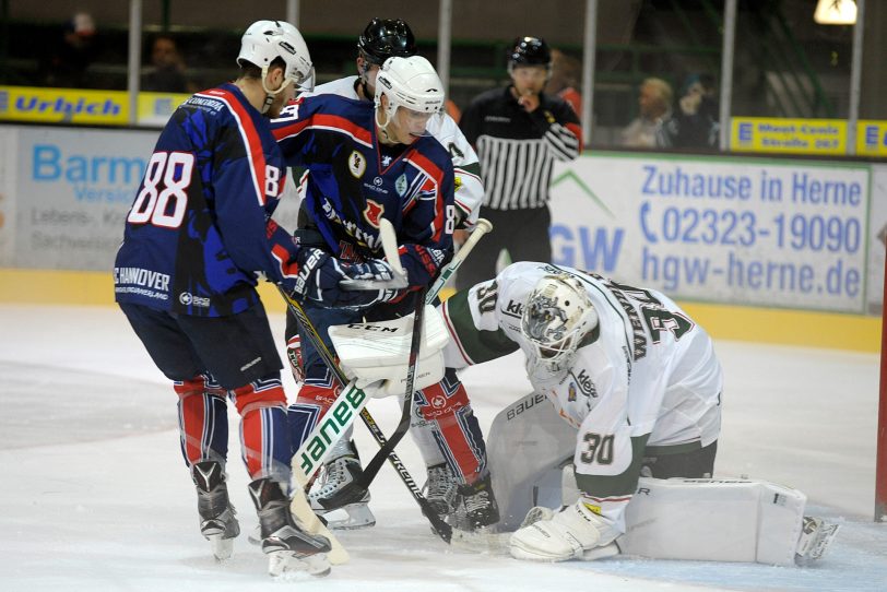 Herner EV gegen Hannover Indians.