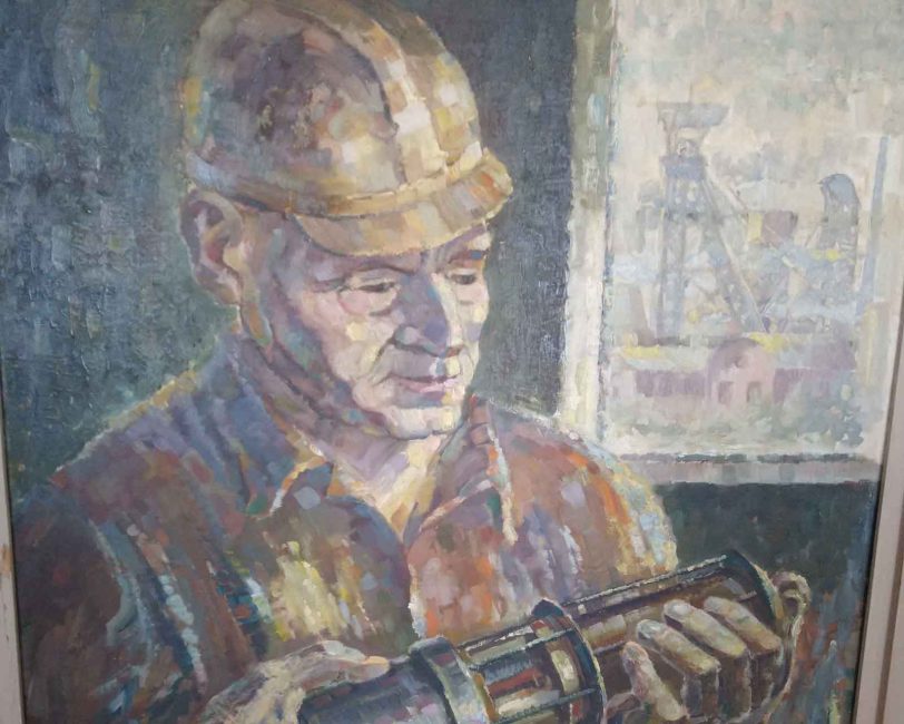 Ölgemälde von Conrad Gries.