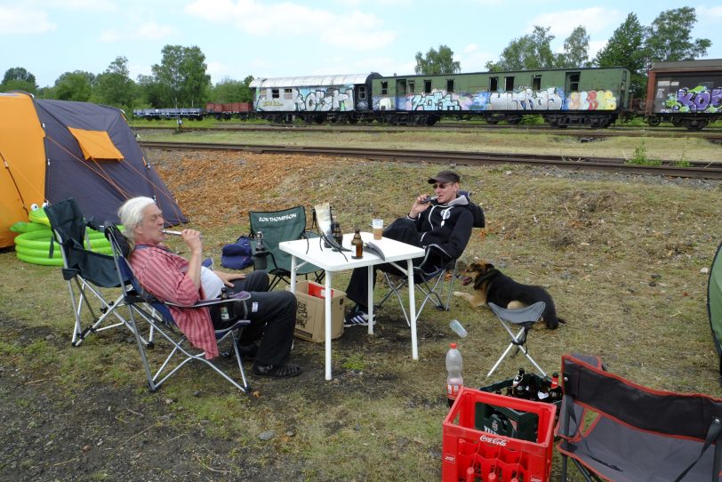 3. Dampfergrillen in GE-Bismarck.