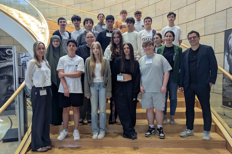 Der Herner Landtagsabgeordnete Alexander Vogt begrüßte am Mittwoch (18.6.2025) Schüler der Gesamtschule Wanne-Eickel im Düsseldorfer Landtag.