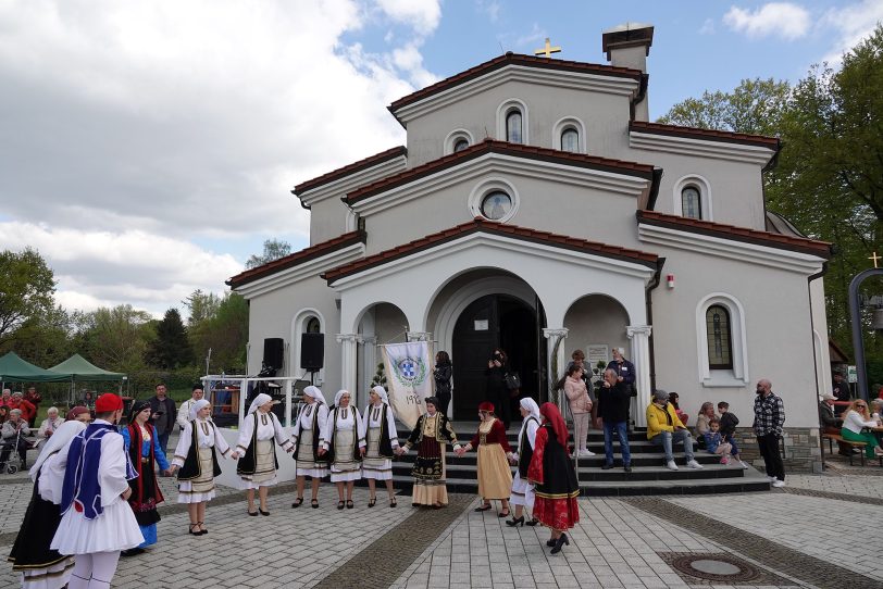 Dreitagesfest der Griechisch-Orthodoxen Gemeinde - Hl. Dimitrios - in Herten Süd 2022.