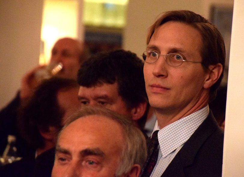 Dr. Ludger Kleyboldt (NWB) beim SPD-Neujahrsempfang am 14.1.2015 im Parkhaus.