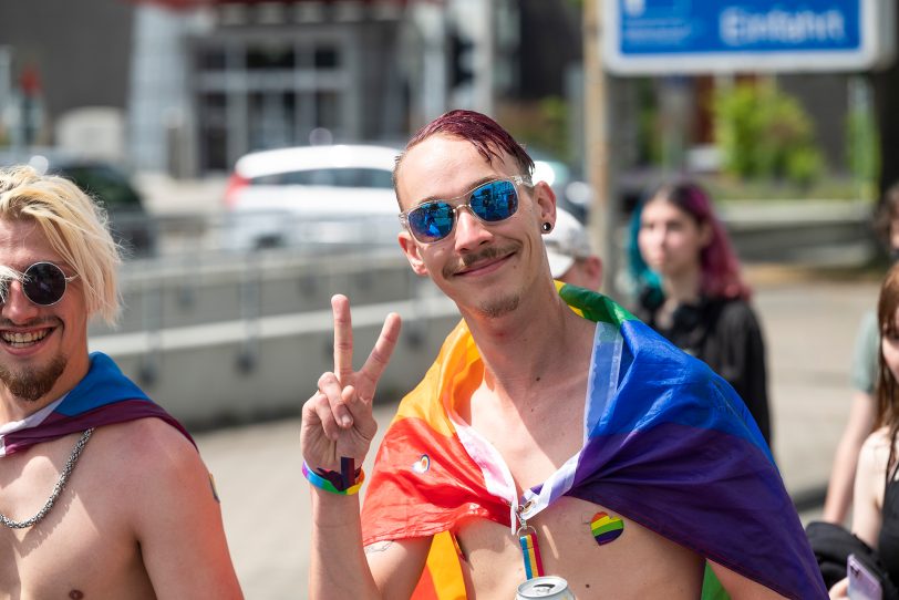 Impressionen vom Christopher Street Day (CSD) 2022 in Herne.