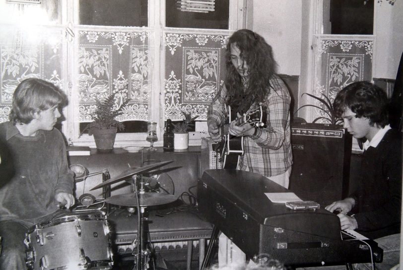 1981 Blauer Engel Achim Krämer, Peter Habermehl und Andreas Ruppio.