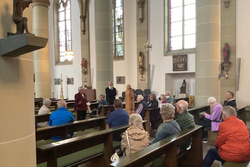 Tag des offenen Denkmals in der St. Laurentiuskirche in Wanne Nord im September 2022.