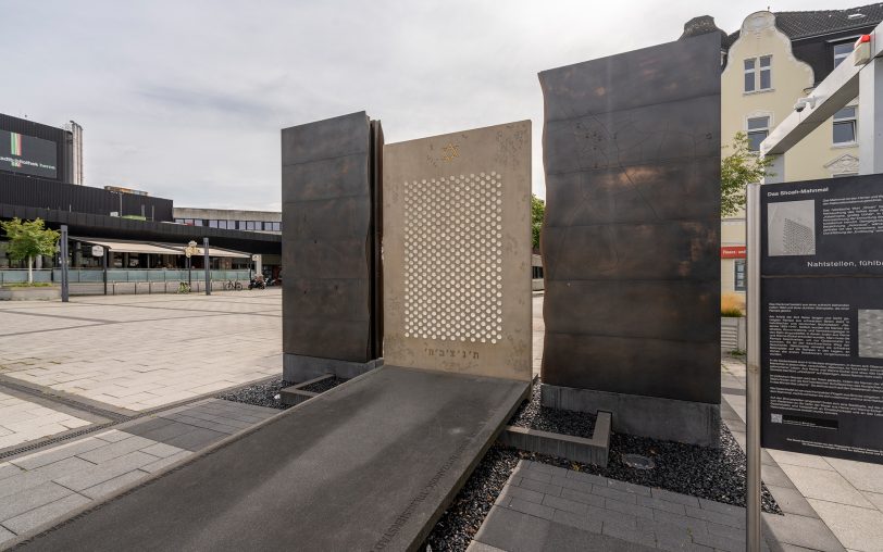 Das Shoah-Mahnmal nach seiner Umgestaltung.